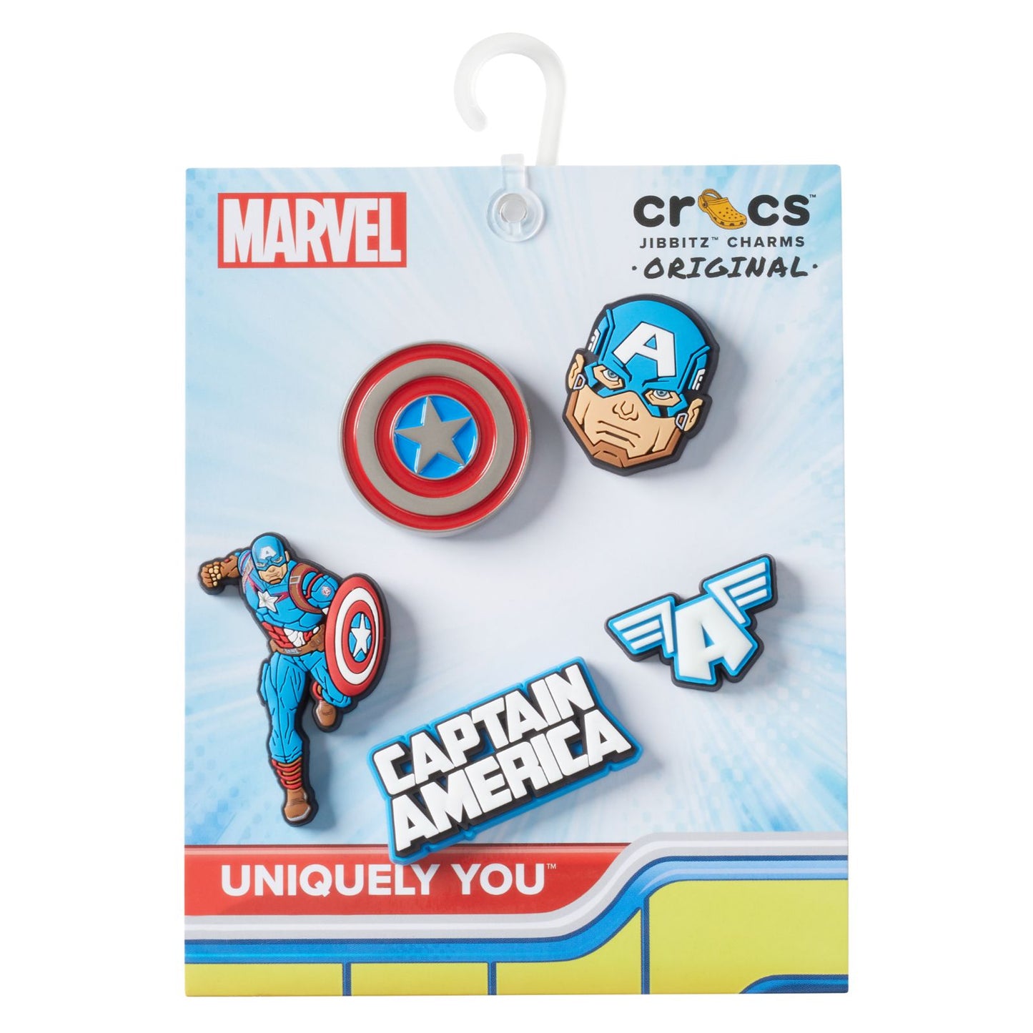 Jibbitz Captain America 5 Pack