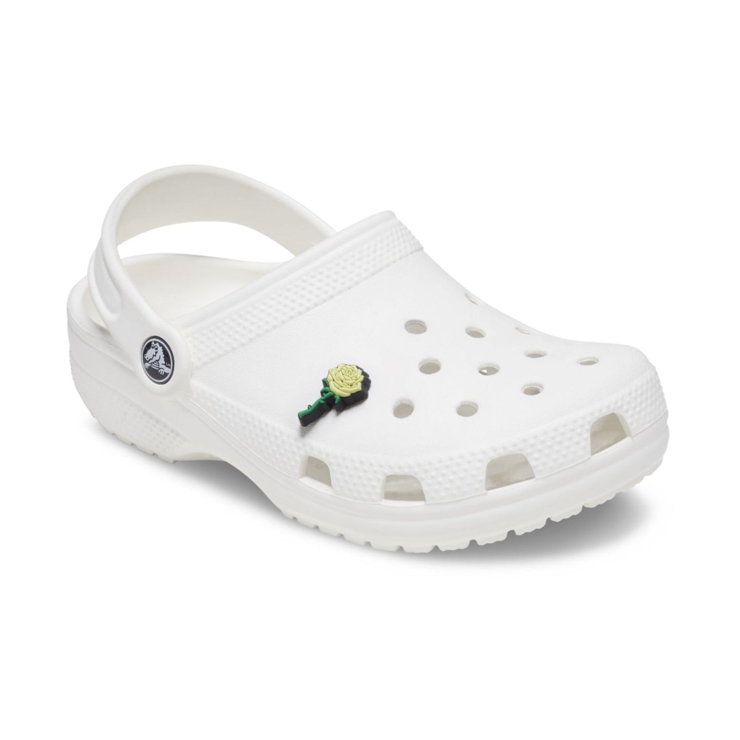 Jibbitz White Rose Unisex