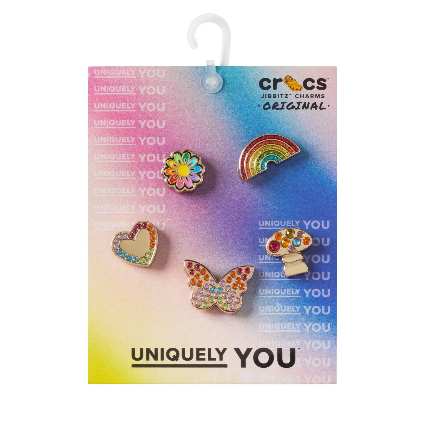 Rainbow Elvtd Festival 5 Pack Jibbitz