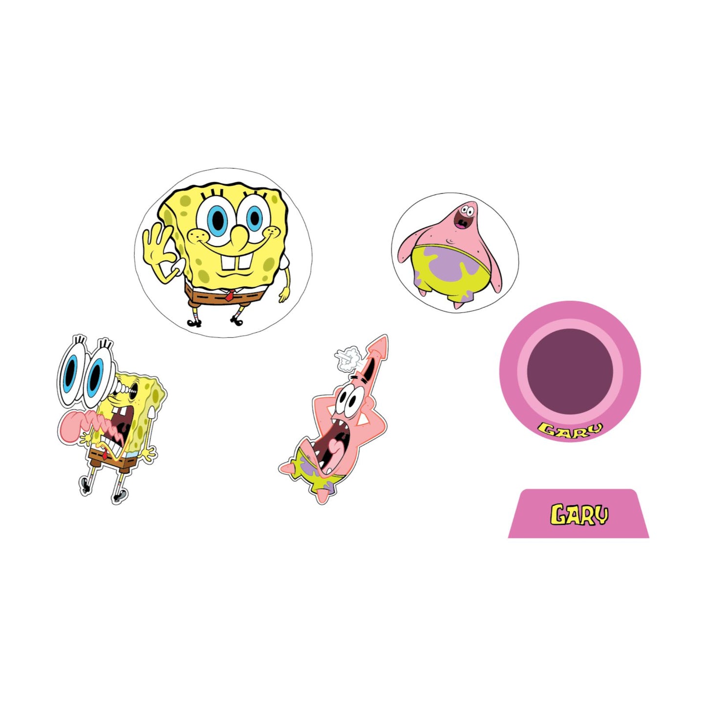 Jibbitz Spongebob Bubble 5pck