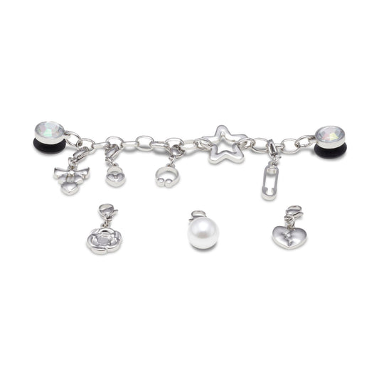 Jibbitz Removable Punk And Silver