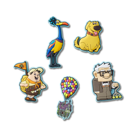 Pixar Animation 5 Pck Unisex Multi Jibbitz