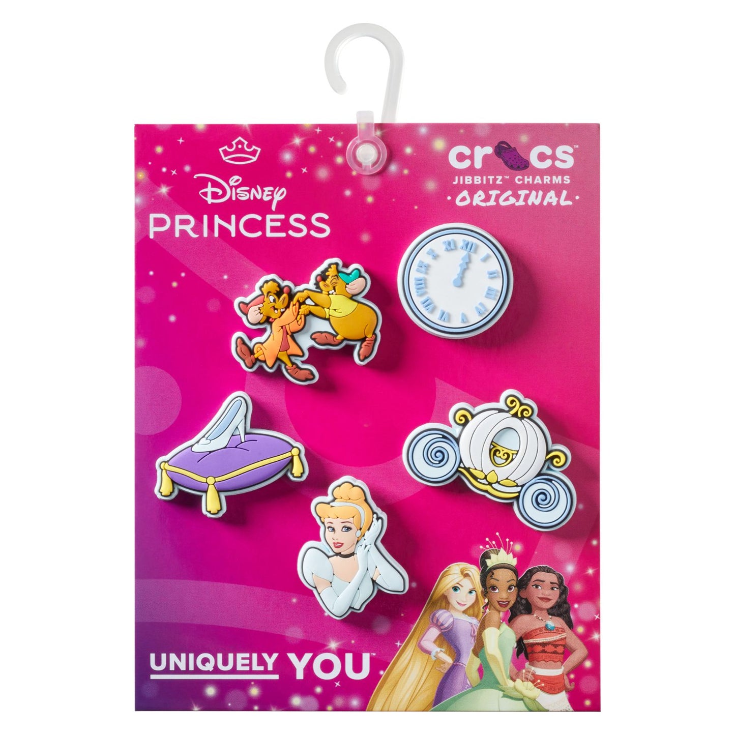 Cinderella 5pck Unisex Multi Jibbitz