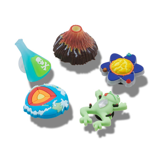 Science Fair 5 Pack Unisex Multi Jibbitz