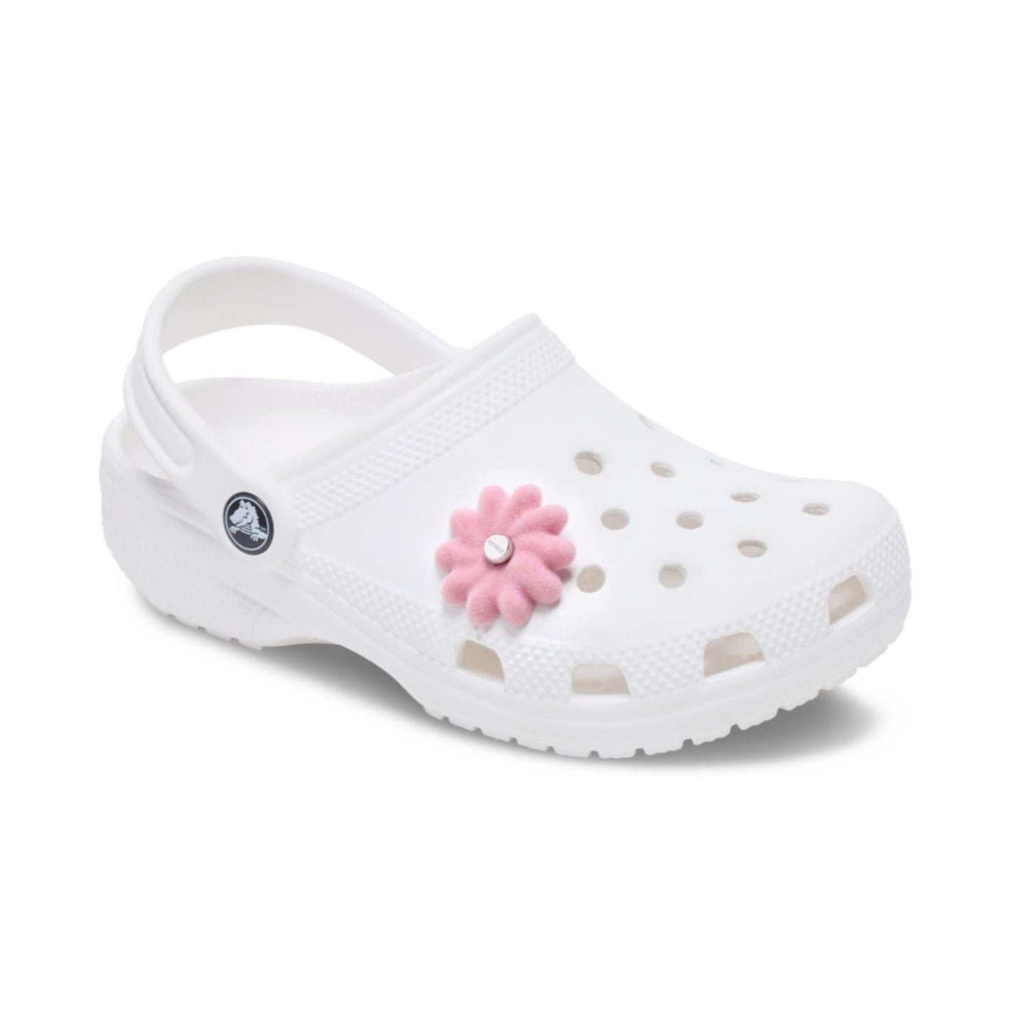 Pink Velvet Flower Jibbitz