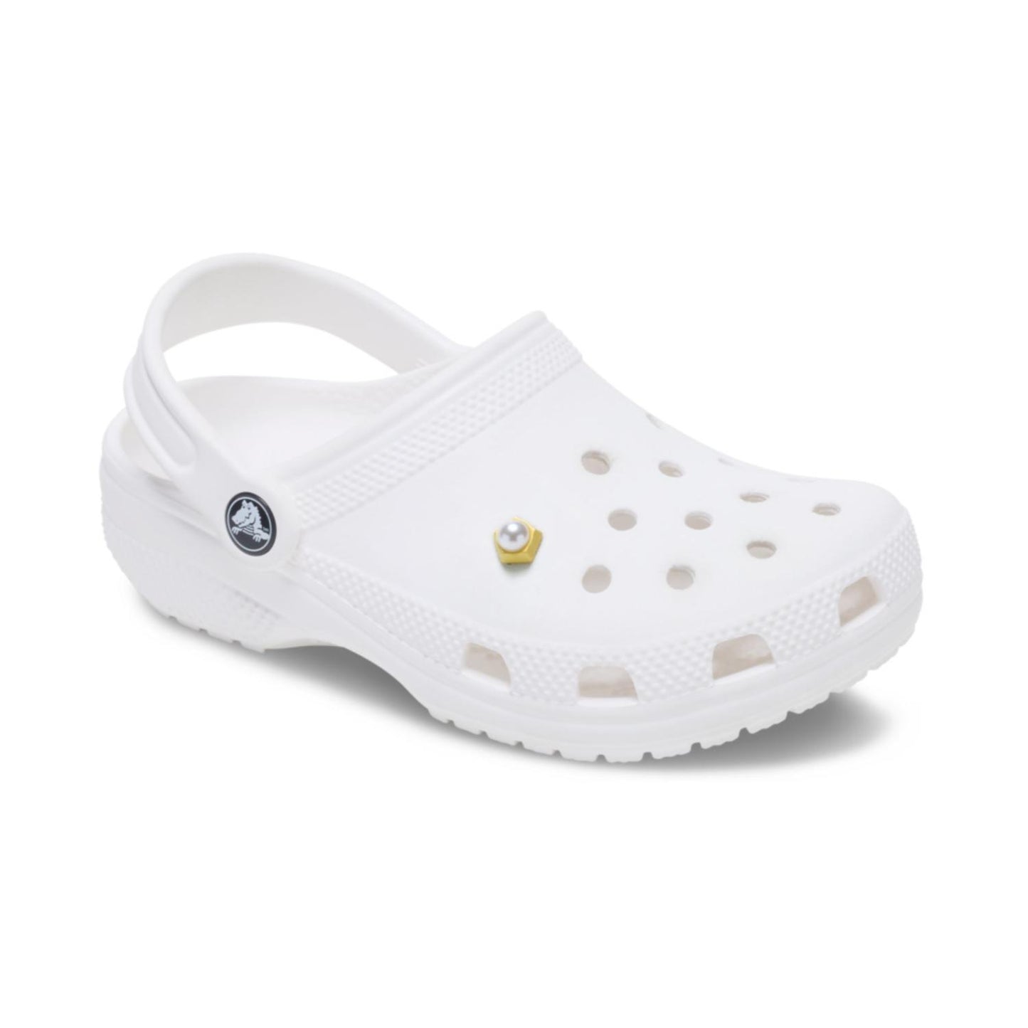 Gold Pentagon Pearl Jibbitz
