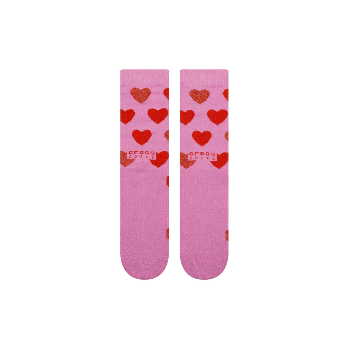 Crocs Socks Valentines Crew