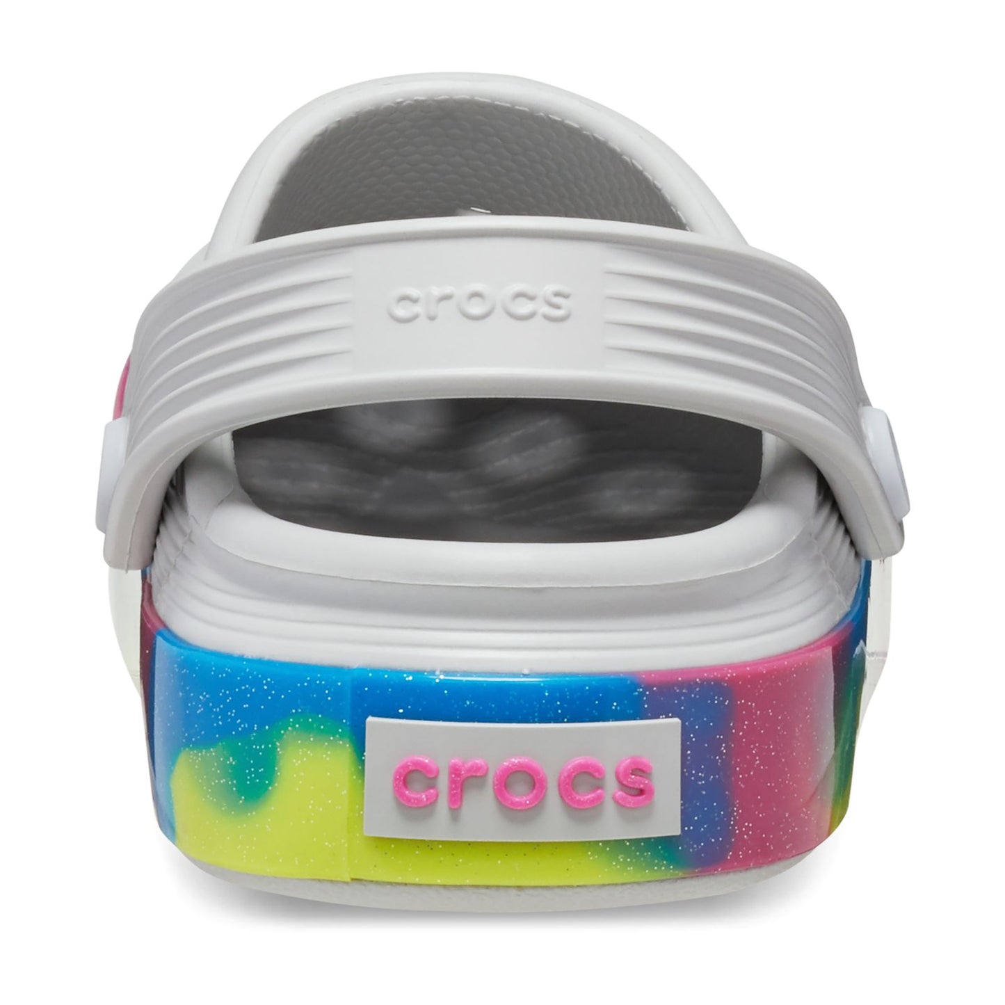 Off Court Glitter Band Clog Niños Pequeños
