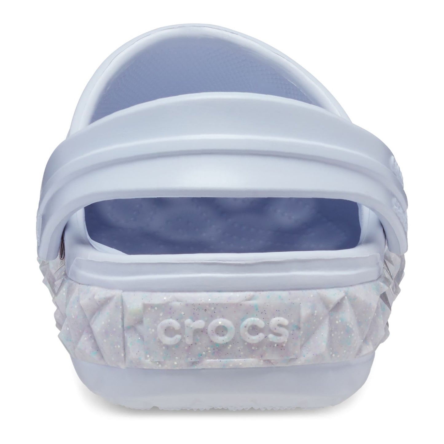 Crocband Geometric Gliter Band Clog Niños Pequeños