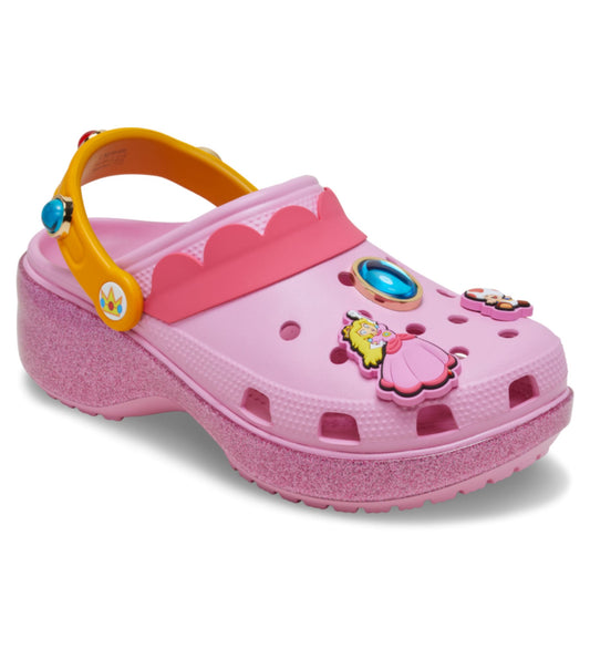 Princess Peach Classic Platform Clog