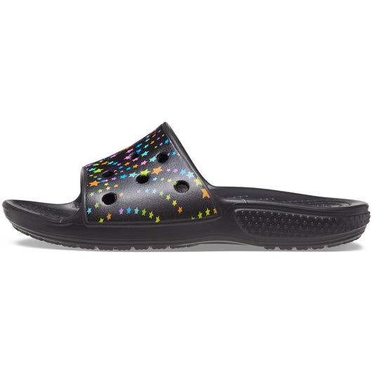 Classic Crocs Printed Slide Niños Grandes