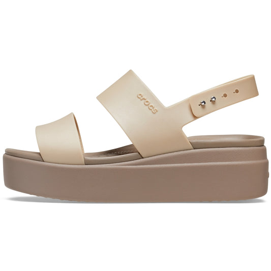 Brooklyn Metallic Low Wedge