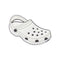 Jibbitz-10007986 Crocs Classic Clog White Unisex