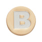Jibbitz Gold Letter B Unisex Adult