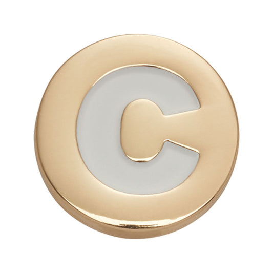 Jibbitz Gold Letter C Unisex Adult