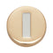 Jibbitz Gold Letter I Unisex