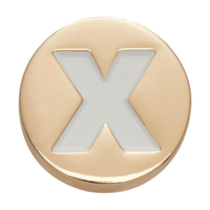 Gold Letter X