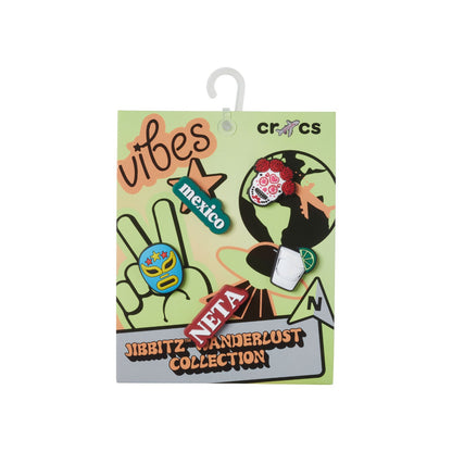 Jibbitz-10009146 Mexicowndrlst5Pck Unisex Adult