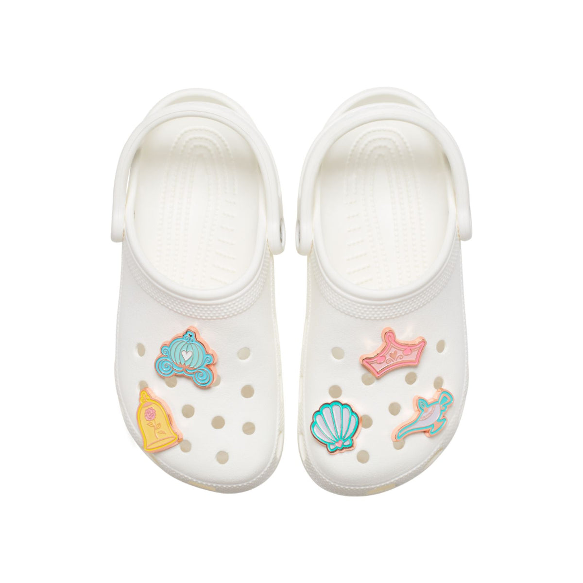 Jibbitz-10009316 Disney Princess Icon 5-Pack Unisex