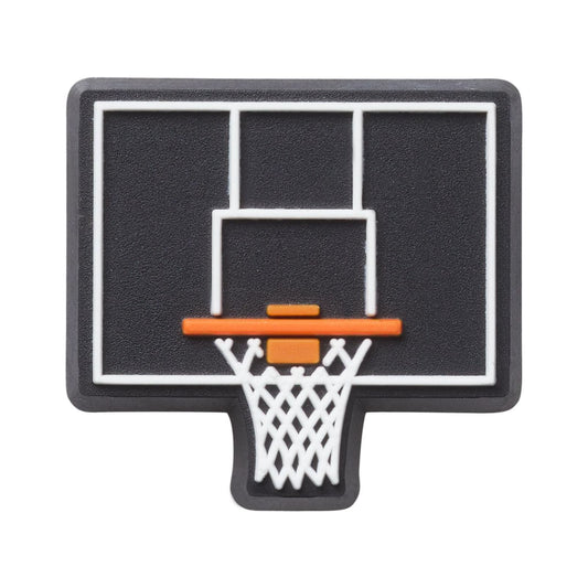 Jibbitz Black Basketball Backboard Unisex Individual
