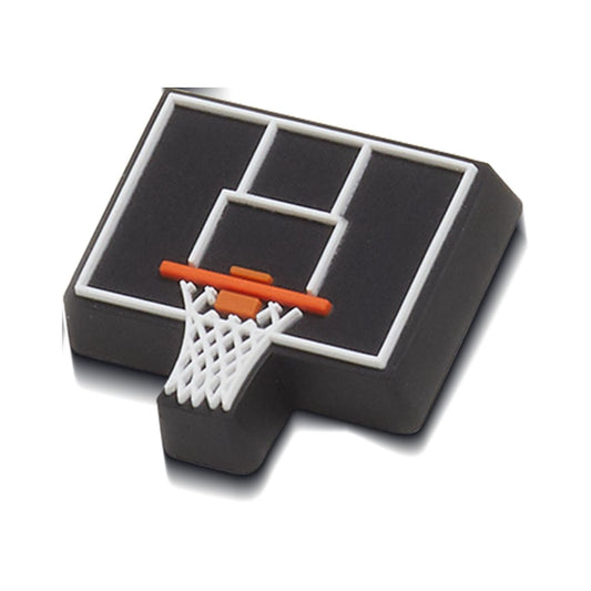 Jibbitz Black Basketball Backboard Unisex Individual