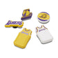 Jibbitz Nba Los Angeles Lakers 5 Pack