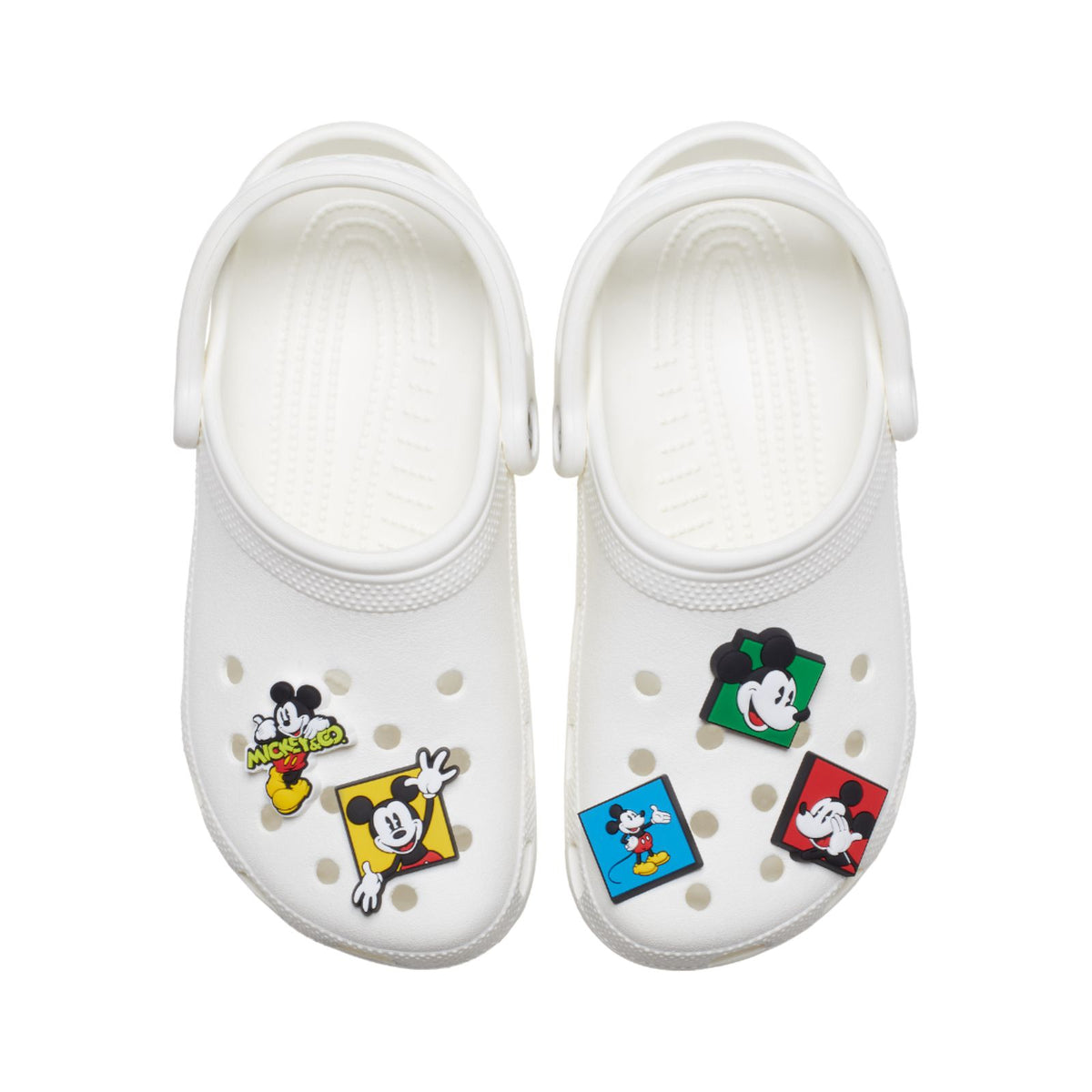 Jibbitz-10011430 Dtp 90S Mickey 5 Pack Unisex Adult