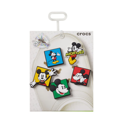 Jibbitz-10011430 Dtp 90S Mickey 5 Pack Unisex Adult