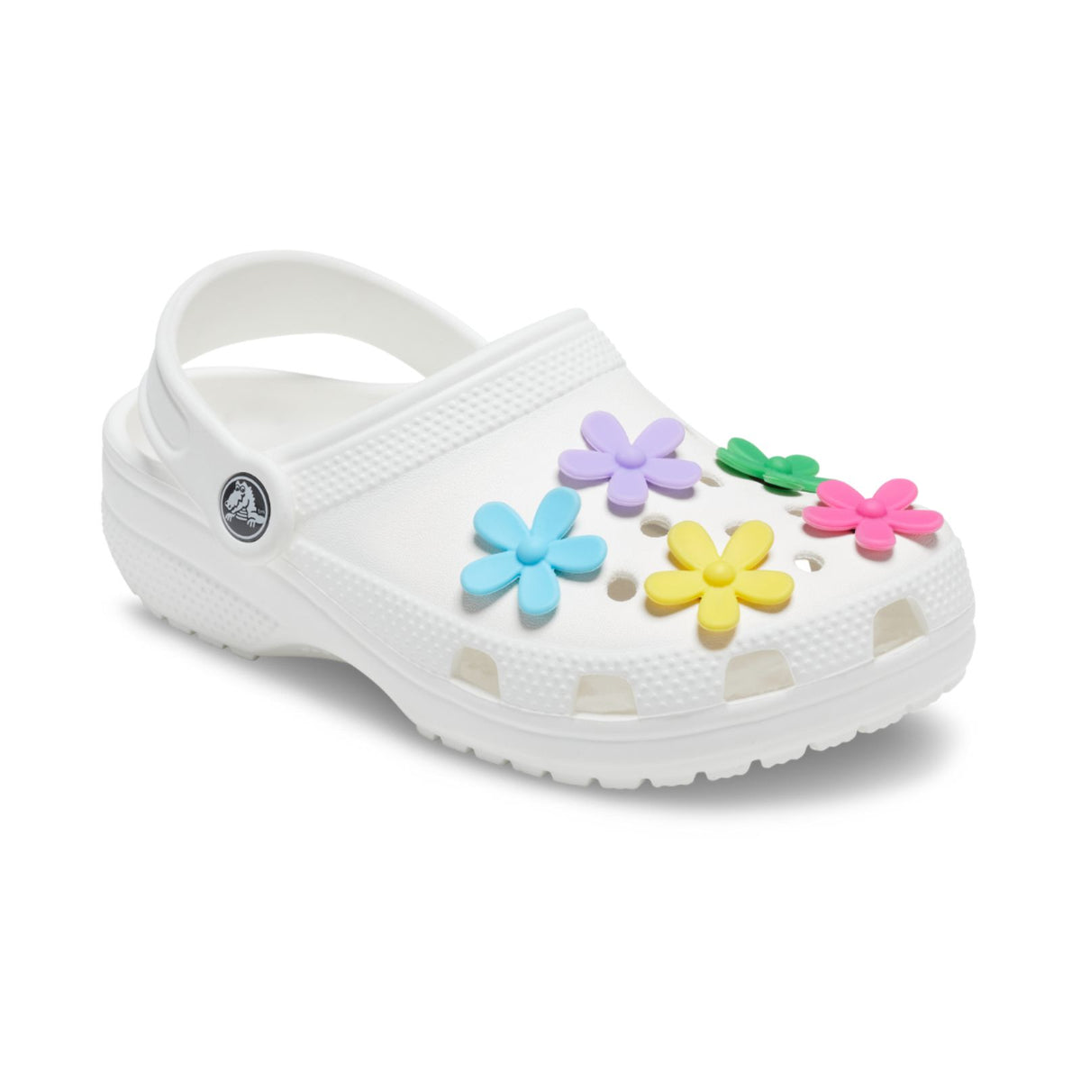 Jibbitz-10011431 Flower Power 5 Pack Unisex Adult