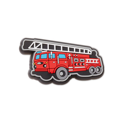 Jibbitz-10011452 Lights Up Fire Truck Unisex Adult