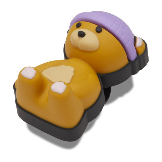 Teddy Bear With Beanie Unisex Jibbitz