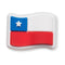 Chile Flag Unisex Multi Jibbitz
