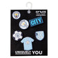 Jibbitz Manchester City 5 Pack