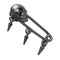 Jibbitz Skull Safety Pin