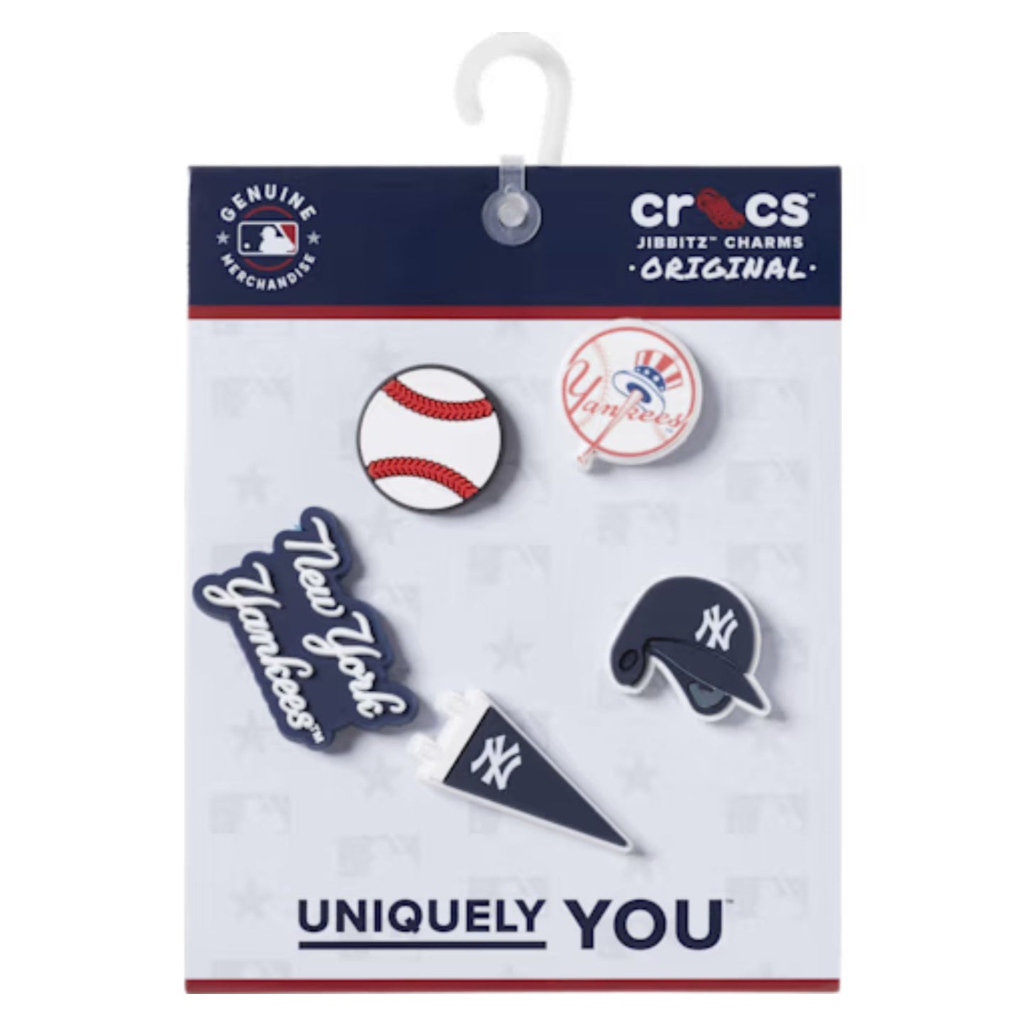 Mlb New York Yankees 5pck Unisex Jibbitz