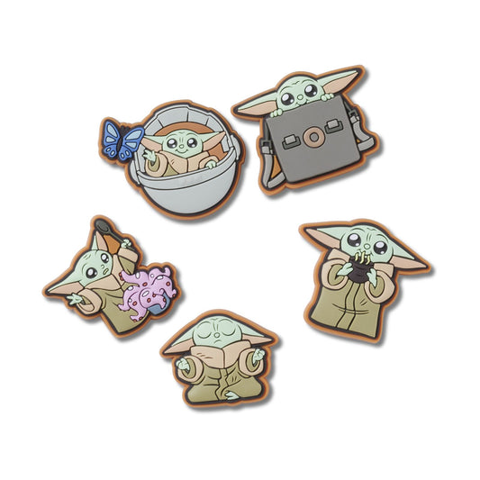 Grogu 5pck Unisex Multi Jibbitz