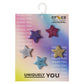 Jibbitz Icon Glitter Stars 5 Pack Unisex
