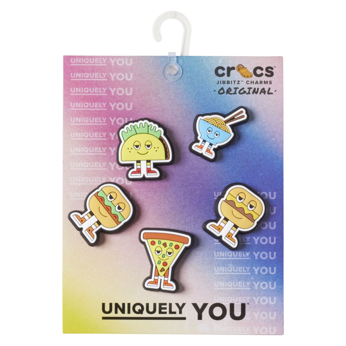 Jibbitz Chill Foods 5 Pack Unisex