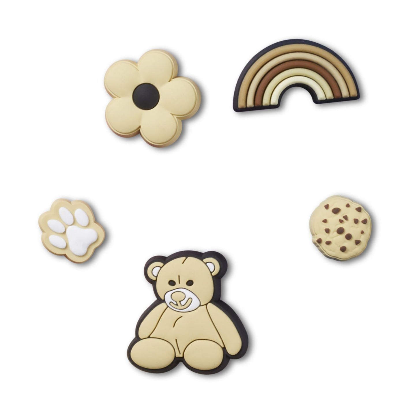 Jibbitz Mono Shiitake 5 Pack Unisex