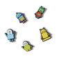 Jibbitz Tiny Robot Crew 5 Pack