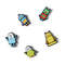Jibbitz Tiny Robot Crew 5 Pack