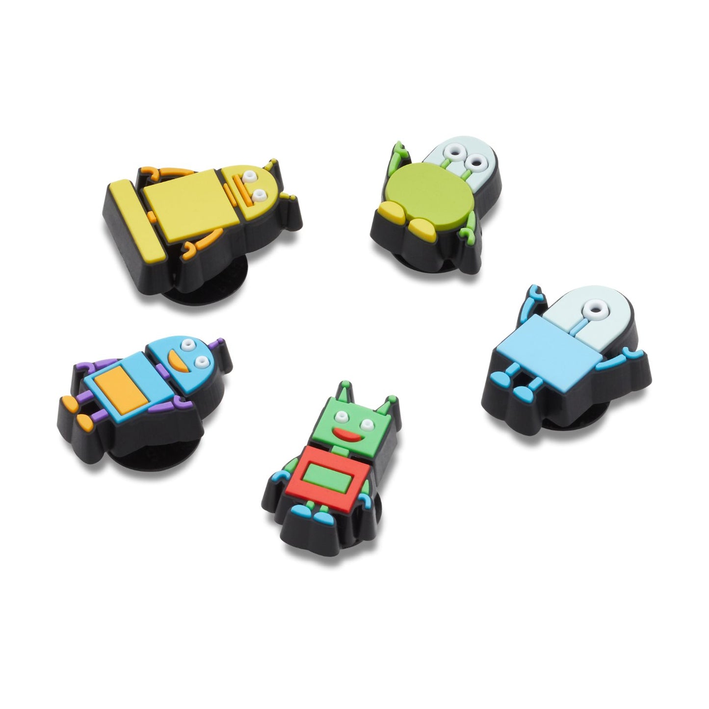 Jibbitz Tiny Robot Crew 5 Pack