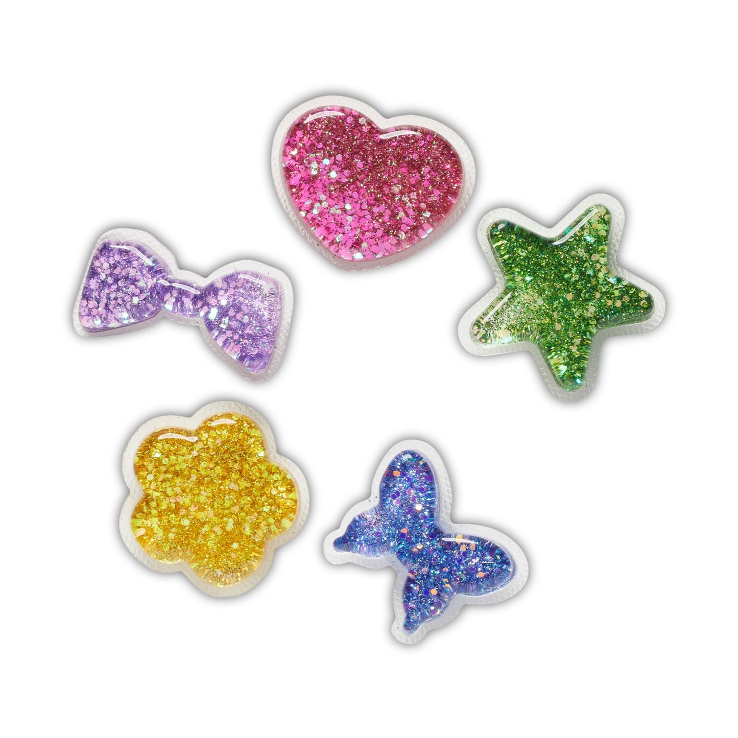 Squish Shapes 5 Pack No Aplica Jibbitz