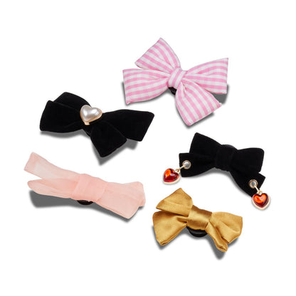 Jibbitz Oversized Mixed Bows 5 Pack