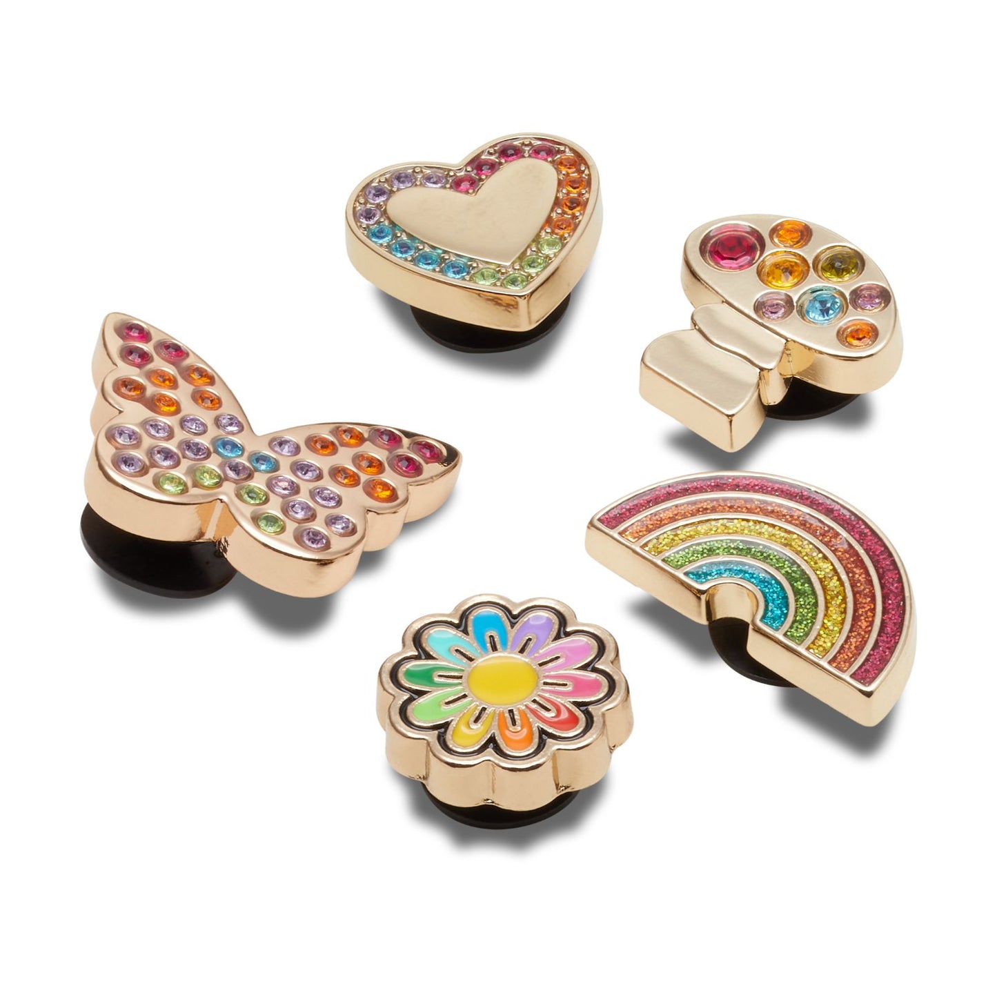 Rainbow Elvtd Festival 5 Pack Jibbitz