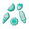 Jibbitz Lights Up Translucent 5 Pack