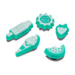 Jibbitz Lights Up Translucent 5 Pack