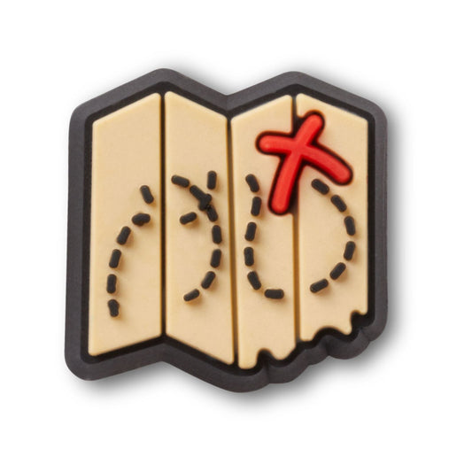 Jibbitz Tiny Treasure Map Unisex
