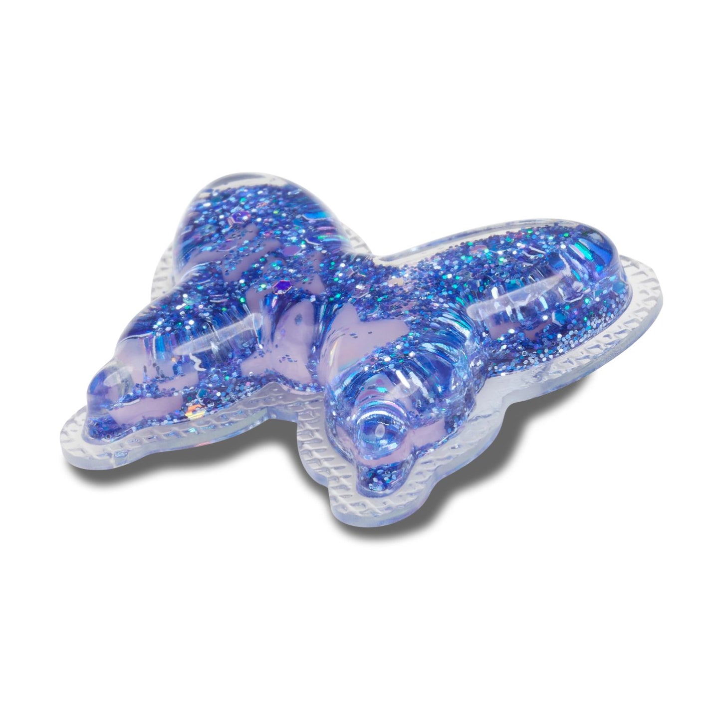 Purple Squish Butterfly Jibbitz