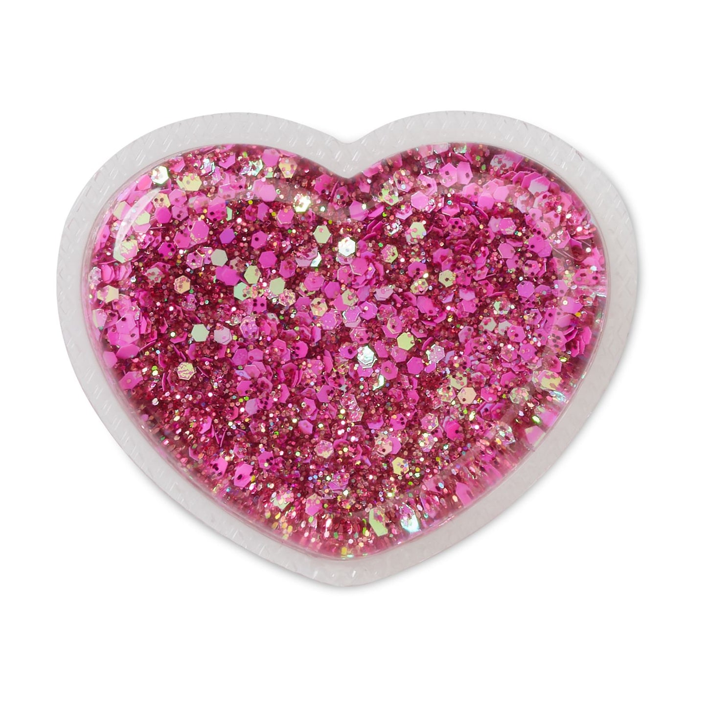 Pink Squish Heart Jibbitz